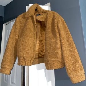 Brown Teddy Jacket